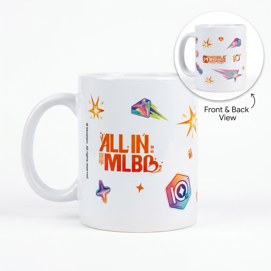 Gelas Mug Mobile Legends (Merchandise Reguler)